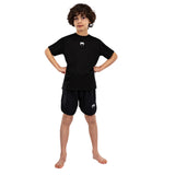 VENUM CONTENDER KIDS T-SHIRT BLACK FRONT SIDE