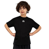VENUM CONTENDER KIDS T-SHIRT BLACK LEFT SIDE