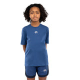 VENUM CONTENDER KIDS T-SHIRT ROYAL BLUE FRONT SIDE