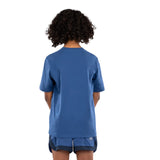 VENUM CONTENDER KIDS T-SHIRT ROYAL BLUE BACK SIDE