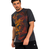 VENUM DRAGONS FLIGHT MENS T-SHIRT VOLCANO RED FRONT SIDE