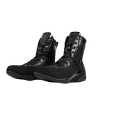 VENUM ELITE BOXING SHOES BLACK LEFT SIDE