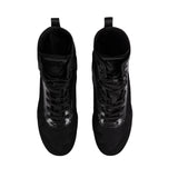VENUM ELITE BOXING SHOES BLACK TOP SIDE