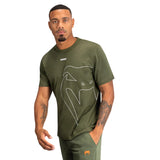VENUM GIANT CONNECT T-SHIRT ARMY GREEN LEFT SIDE