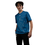 VENUM GIANT CONNECT T-SHIRT MISTY BLUE LEFT SIDE