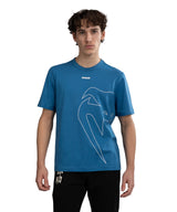 VENUM GIANT CONNECT T-SHIRT PACIFIC BLUE FRONT SIDE