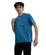 VENUM GIANT CONNECT T-SHIRT PACIFIC BLUE LEFT SIDE