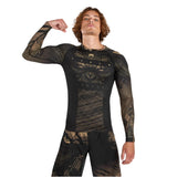 VENUM GORILLA JUNGLE RASHGUARDS LONG SLEEVES BLACK SAND FRONT SIDE