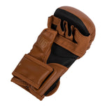 VENUM IMPACT EVO MMA GLOVES HAVANA BACK SIDE