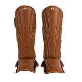 VENUM IMPACT EVO SHINGUARDS HAVANA FRONT SIDE