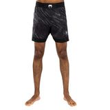 VENUM RAPID FIGHTSHORTS BLACK STORM GREY FRONT SIDE