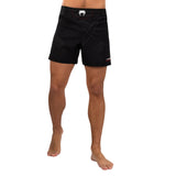 VENUM TACTICAL XT FIGHTSHORTS BLACK FIRE RED FRONT SIDE