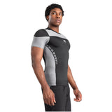 VENUM TEMPEST RASHGUARDS SHORT SLEEVES BLACK GREY RIGHT SIDE