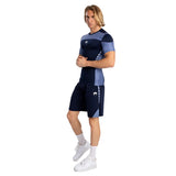 VENUM TEMPEST RASHGUARDS SHORT SLEEVES NAVY BLUE LEFT SIDE