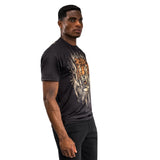 VENUM TIGER DRY TECH BLACK NEO ORANGE RIGHT SIDE