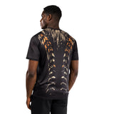 VENUM TIGER DRY TECH BLACK NEO ORANGE BACK SIDE