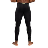 VENUM TRAINING CAMP 4.0 SPATS BLACK NEON GREEN BACK SIDE