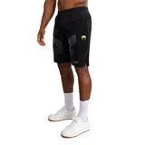 VENUM TRAINING CAMP 4.0 TRAINING SHORTS BLACK NEON GREEN LEFT SIDE