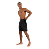 VENUM UNMATCHED TOPURIA EDITION FIGHTSHORTS BLACK GOLD LEFT SIDE
