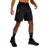 VENUM UNMATCHED TOPURIA EDITION TRAINING SHORTS BLACK GOLD RIGHT SIDE
