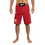 VENUM X UFC NOCHE - FIGHTSHORTS LONG RED FRONT SIDE