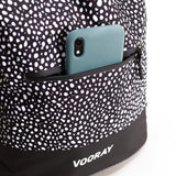 VOORAY  FLEX CINCH BACKPACK POLKA DOT LEFT SIDE