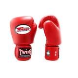 Twins Special BGVL3 Boxing Gloves Red Left Side