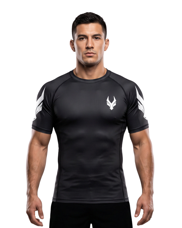 TATSU Black Rashguard – Adults | Compression Performance