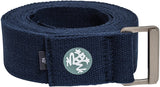 ALIGN YOGA STRAP 10FT MIDNIGHT FRONT SIDE