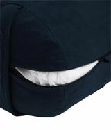 ENLIGHT ROUND BOLSTER MIDNIGHT LEFT SIDE