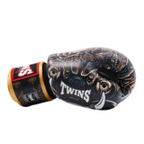 FBGVL3-63 FANCY BOXING GLOVES BLACK RIGHT SIDE