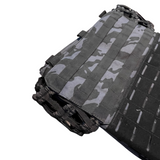 FERUS TACTICAL WEIGHTED VEST PHYNTONS BLACK LEFT SIDE