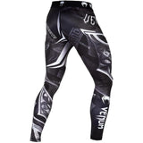 GLADIATOR 3.0 SPATS BLACK WHITE BACK SIDE