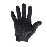 GRIP GLOVES BLACK FRONT SIDE