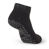 GRIP LOW RISE SOCKS BLACK BACK SIDE