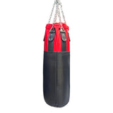 HBNL1 HEAVY BAG BLACK RED BACK SIDE