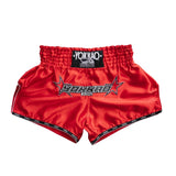 INSTITUTION CARBON FIT SHORTS RED FRONT SIDE