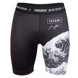 KANAGAWA VT SHORTS BLACK FRONT SIDE