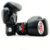 MATRIX BOXING GLOVES FOR KIDS BLACK FRONT SIDE
