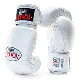 MATRIX BOXING GLOVES WHITE LEFT SIDE