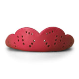 NEXT GEN MAX MOUTH GUARD INTENSE RED FRONT SIDE