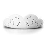 NEXT GEN MAX MOUTH GUARD SNOW WHITE FRONT SIDE