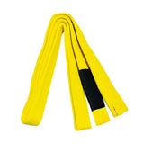 NO LABEL BJJ BELT YELLOW LEFT SIDE