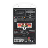 OPRO SELF FIT UFC PLATINUM BLACK GOLD RED BACK SIDE