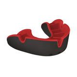 OPRO SELF FIT UFC SILVER BLACK RED LEFT SIDE