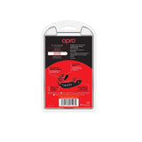 OPRO SELF FIT UFC SILVER RED BLACK BACK SIDE