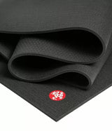 PRO YOGA MAT BLACK 71 INCHES BACK SIDE