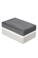 RECYCLED FOAM BLOCK 3 COLORS SAND FRONT SIDE