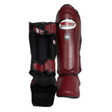 SGL10 SHIN PROTECTION MAROON BACK SIDE
