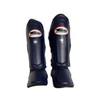 SGL10 SHIN PROTECTION NAVY FRONT SIDE